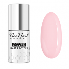 Nr kat.SNL7033 Cover Base Protein Nude Rose - Lakier Hybrydowy 7,2 ml